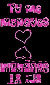 tu me manque